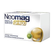 Neomag Ginkgo, tabletki, 50 szt.