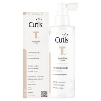Cutis T trychologiczna wcierka na porost włosów, 150 ml