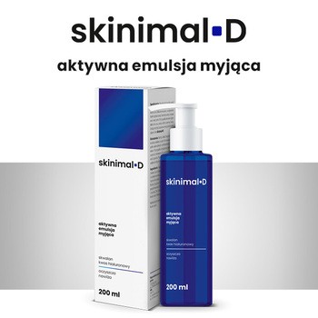 Skinimal D, aktywna emulsja myjąca, 200 ml