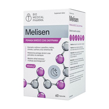 Bio Medical Pharma Melisen, kapsułki twarde, 60 szt.