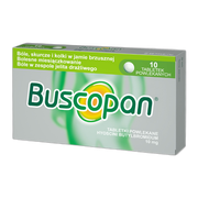 Buscopan, 10 mg, tabletki powlekane, 10 szt.