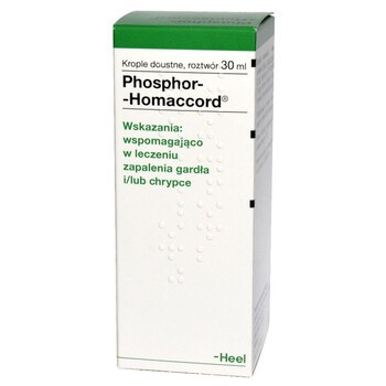 Heel, Phosphor-Homaccod, krople doustne, 30 ml