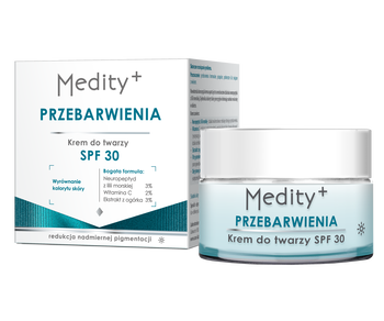 Medity+ Przebarwienia, krem do twarzy SPF 30, 50 ml