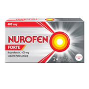 Nurofen Forte, 400 mg, tabletki powlekane, 24 szt.