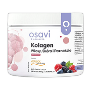 Osavi Kolagen Włosy, Skóra i Paznokcie, proszek, smak owoce leśne,150 g