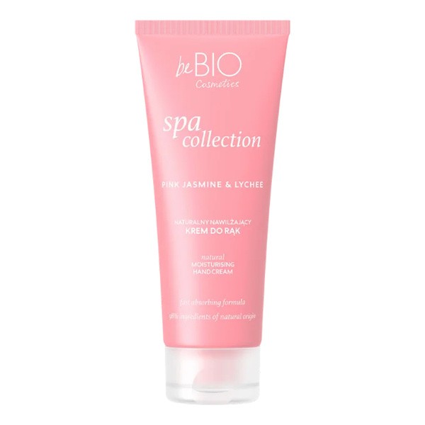 beBIO BeBio, krem, do rąk, pink jasmine &amp; lychee, 50 ml — Składniki i ocena
