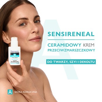 Pharmaceris A Sensireneal, ceramidowy krem przeciwzmarszczkowy do twarzy, szyi i dekoltu, 30 ml