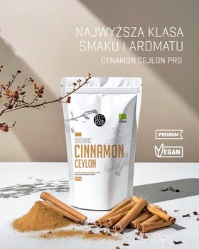 Diet-Food, Bio Cynamon Cejloński Mielony, 100 g