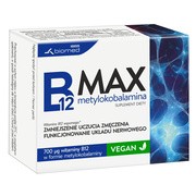 Biomed B12 MAX metylokobalamina, tabletki, 60 szt. https://azcdn.doz.pl/image/d/product/b2df9469-scale-180x180.png
