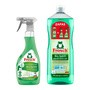 Zestaw Frosch do mycia szyb, płyn, 500 ml + zapas, 1000 ml