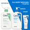 Zestaw CeraVe, oczyszczający żel do mycia dla skóry normalnej i tłustej,  473 ml + opakowanie uzupełniające refill, 473 ml
