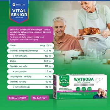 Vital Senior Wątroba, tabletki, 30 szt.