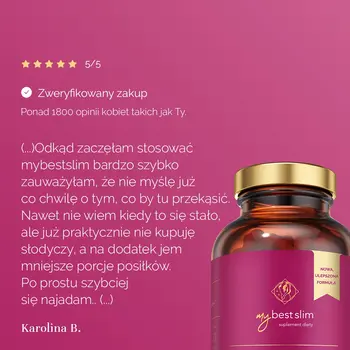 MyBestSlim 2.0, kapsułki, 120 szt.
