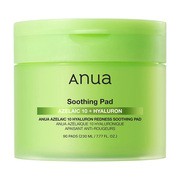 Anua Azelaic 10 + Hyaluron Redness Soothing, płatki tonizujące do twarzy, 90 szt.