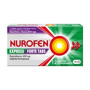 Nurofen Express Forte Tabs, tabletki powlekane, 400 mg, 12 szt.