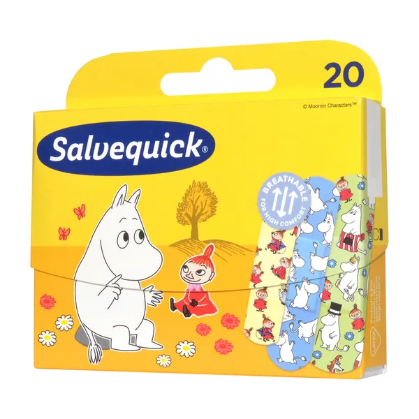 Plastry dla dzieci Moomin 20 szt. [Salvequick]