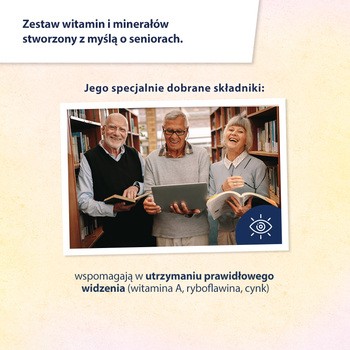 Vita-miner Senior, drażetki dla osób po 50 roku życia, 60 szt.