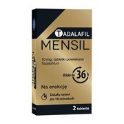 Tadalafil Mensil, 10mg, tabletki powlekane, 2 szt.