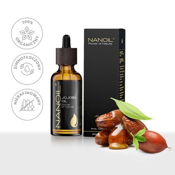 Nanoil, olejek do pielęgnacji, Jojoba, 50 ml