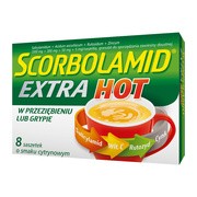 Scorbolamid EXTRA Hot, granulat do sporządzania zawiesiny doustnej, 8 saszetek