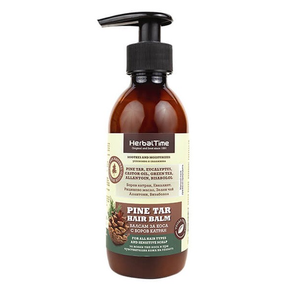 Herbal Time Herbal Time, balsam do włosów ze smołą sosnową, 240 ml — Inhaltsstoffe und Bewertung