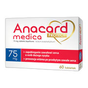 Anacard Medica Protect, 75 mg, tabletki dojelitowe, 60 szt.