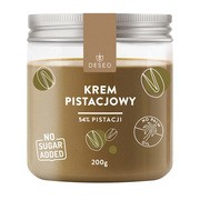 Deseo, krem pistacjowy 54%, bez dodatku cukru, 200 g