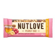Allnutrition Nutlove Peanut Bar, baton orzechowy z miodem, orkiszem i żurawiną, 30 g