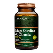 Mega Spirulina & Chlorella, tabletki, 200 szt.