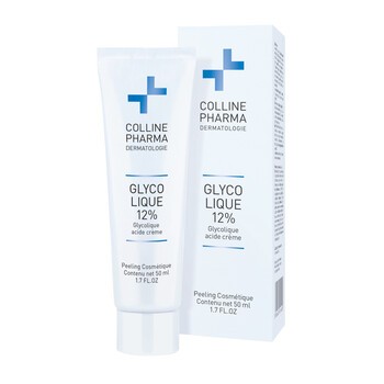 Colline Pharma Dermatology Glycolique 12%, peeling w kremie, 50 ml
