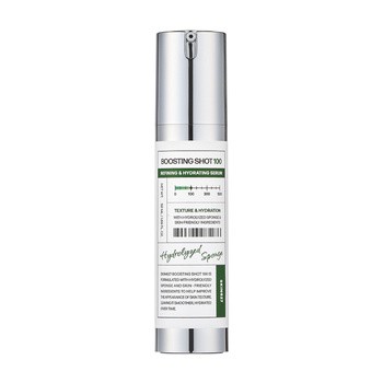 Zestaw Skin627 Boosting Shot 100 + Cica with Green Tea Sheet Mask, serum, 50 ml + maseczka, 22 ml