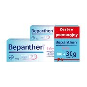 Zestaw Promocyjny Bepanthen Baby, maść ochronna, 100 g + 30 g GRATIS