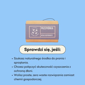 Mydlarnia 4 Szpaki Przepiórka, mydło gospodarcze w kostce, 110 g