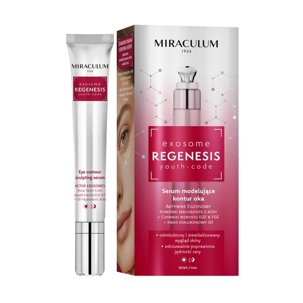 Miraculum Miraculum Exosome Regenesis, serum modelujące kontur oka, 20 ml — Inhaltsstoffe und Bewertung