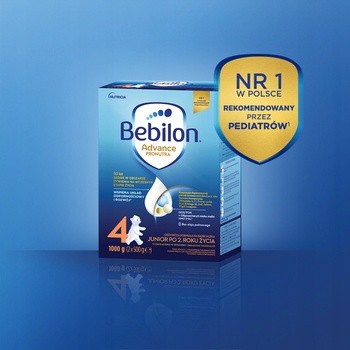 Bebilon Advance Pronutra 3, Junior, formuła na bazie mleka po 1. roku życia, proszek, 1000 g