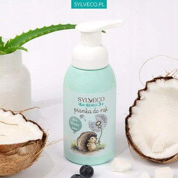 Sylveco dla dzieci 3+, borówkowa pianka do rąk, 290 ml