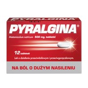 Pyralgina, 500 mg, tabletki, 12 szt.