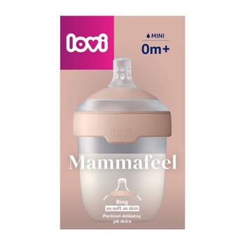 Canpol Lovi Mammafeel, butelka + smoczek dynamiczny do karmienia, 0 m+,150 ml