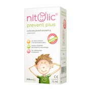 alt Pipi Nitolic Prevent Plus, spray przeciw wszawicy, 75 ml