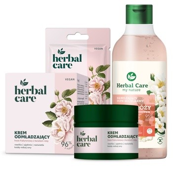 Farmona Herbal Care, maseczka odmładzająca koenzym Q10 z kwiatem róży, 7 g