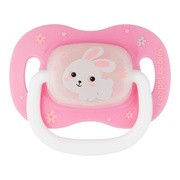 Canpol Babies, smoczek silikonowy symetryczny, Bunny&Company, różowy, 18 m+, 1 szt. https://azcdn.doz.pl/image/d/product/ac7713c1-scale-180x180.png