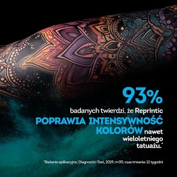 Reprintic, krem ochronny do codziennej pielęgnacji tatuaży SPF 15, 100 ml