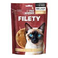 Pan Mięsko, przysmak dla kota, filety z kaczki, 100 g