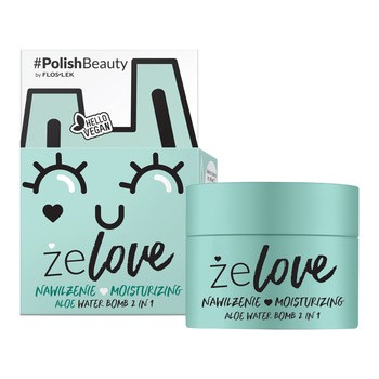 Flos-Lek, Żelove Nawilżenie, żel Aloe Water Bomb, 2w1, 50 ml