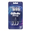 Gillette Blue3 Comfort, maszynka jednorazowa dla mężczyzn, 3 szt.