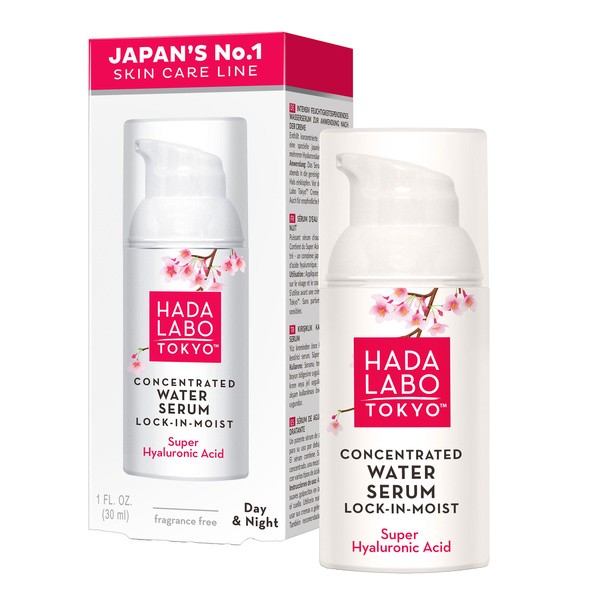 Hada Labo Tokyo Hada Labo Tokyo White Lock-in-Moist, wodne serum nawilżające na dzień i na noc, 30 ml — Składniki i ocena