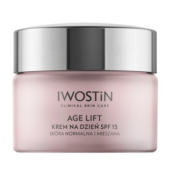 Iwostin Age Lift, krem na dzień do skóry normalnej i mieszanej, SPF 15, 40+, 50 ml