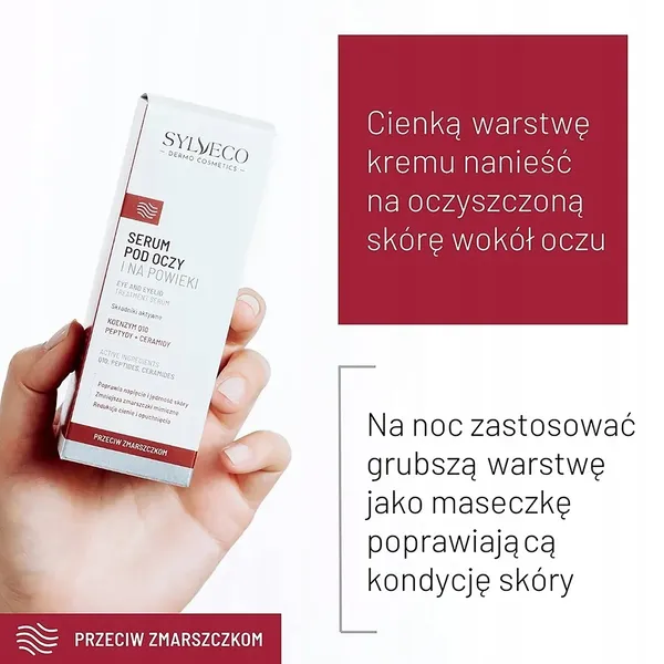 Сыворотка для кожи вокруг глаз Sylveco Dermo против морщин, для век, 15 мл — фото 8