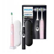 Philips Sonicare ProtectiveClean 4300 HX6800/35, zestaw szczoteczek sonicznych do zębów, różowa i czarna, 1 szt. https://azcdn.doz.pl/image/d/product/88566fbc-scale-180x180.png