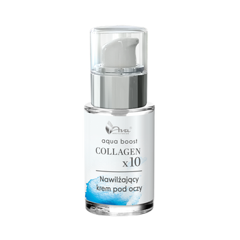 AVA Aqua Boost Collagen, nawilżający krem pod oczy, 15 ml